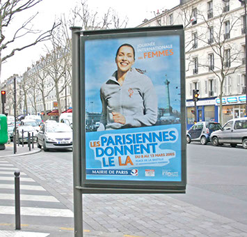 Affiche Journée des droits des femmes à Paris